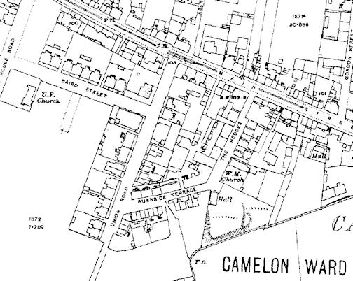 Camelon Ward Map